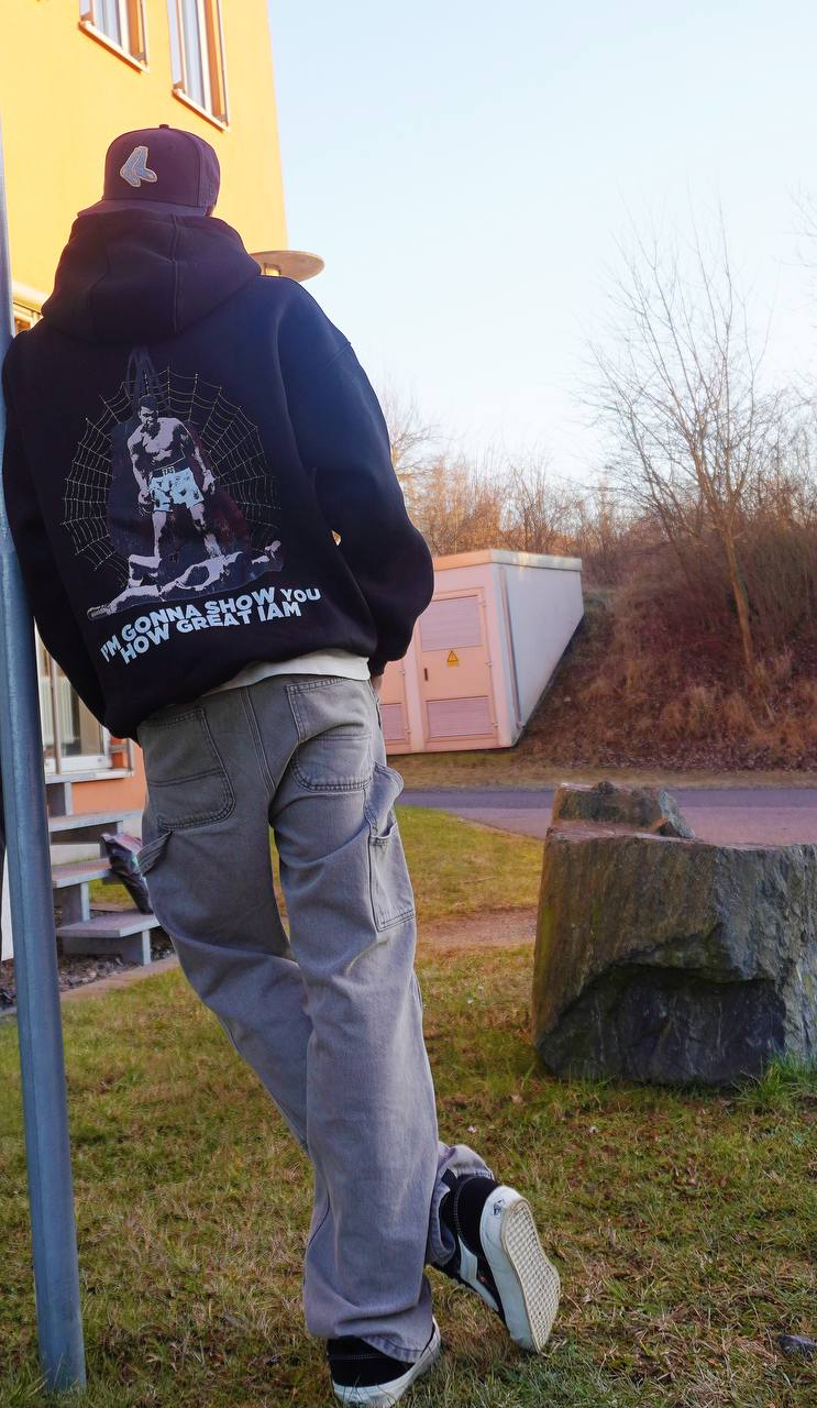 " I'M GONNA SHOW YOU HOW GREAT IAM" HOODIE BLACK